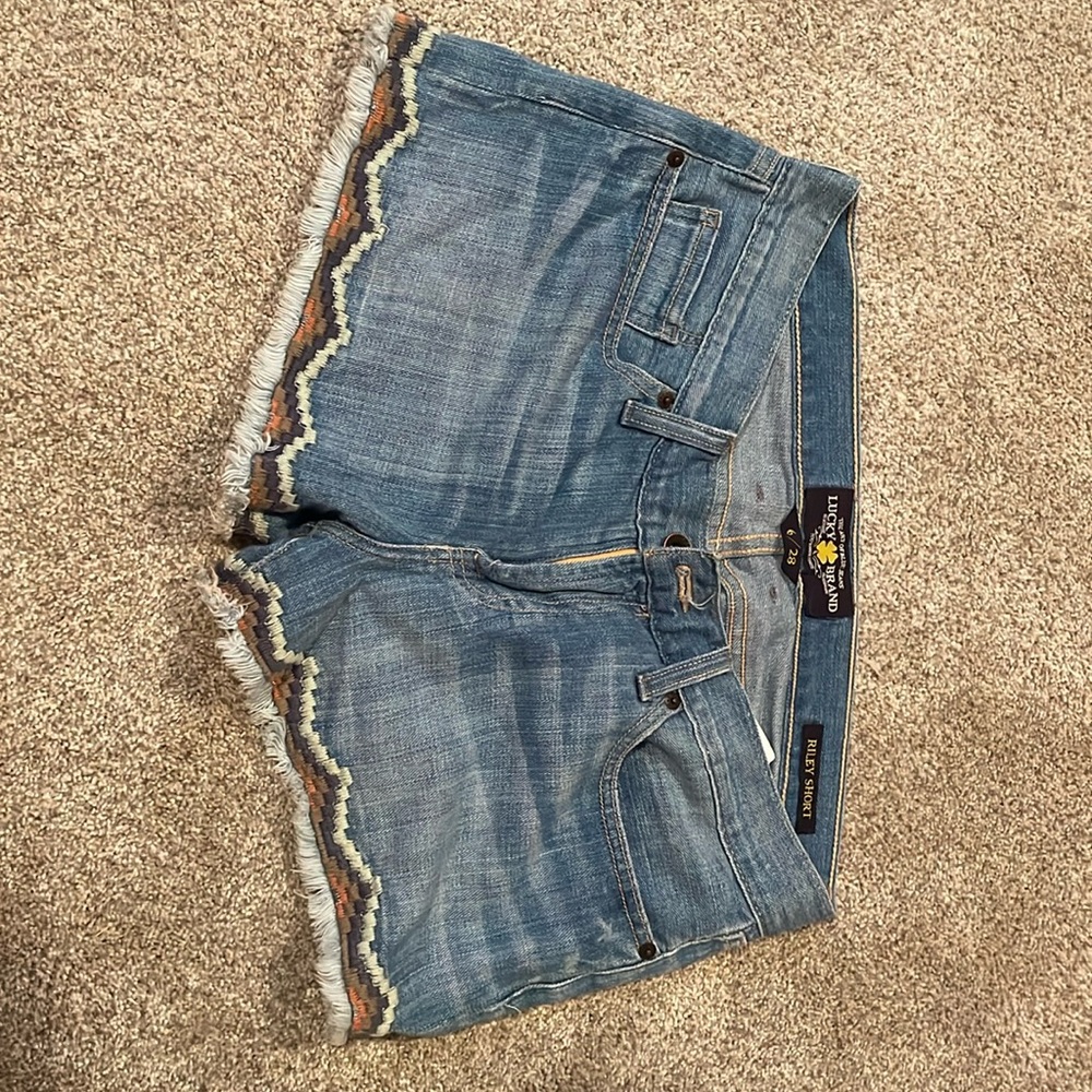 Lucky Brand Embroidered shorts